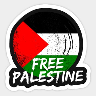 Free Palestine Sticker